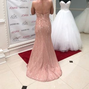 Light Pink Long Prom Dress